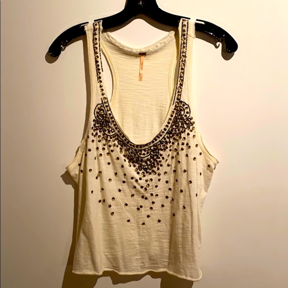 Free People Beaded Tank